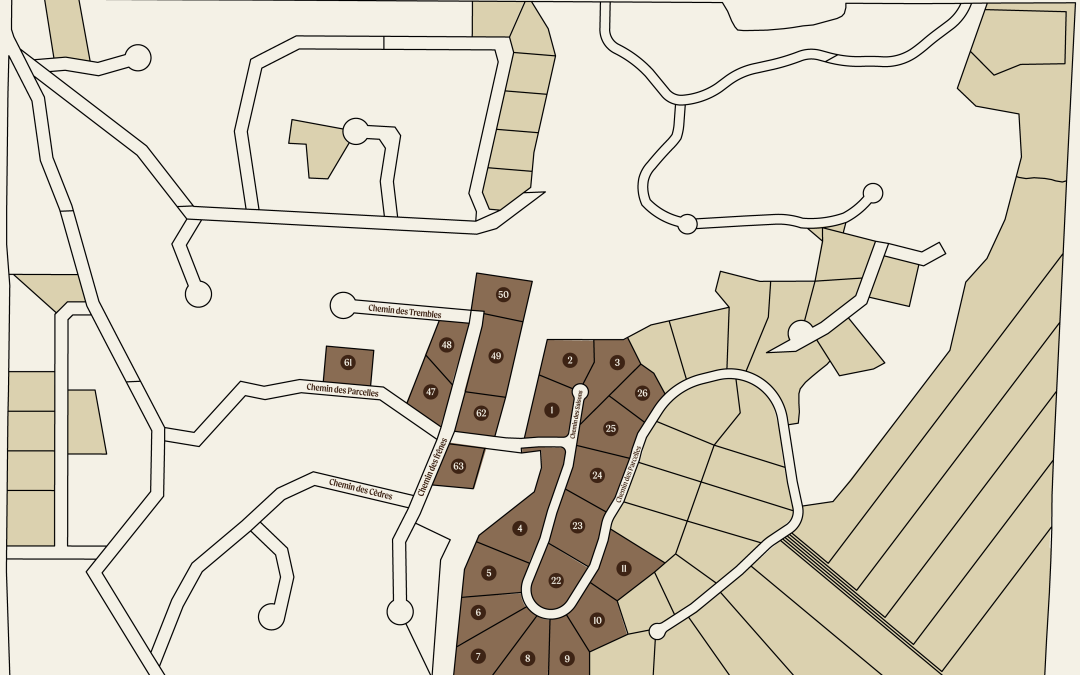 Map terrains les PARCELLES – desktop – ENG